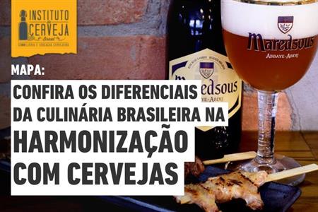 Mapa: Diferenciais da culinária brasileira na harmonização com cervejas